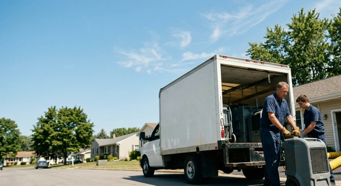 Water Damage Cleanup in Charlottesville, IN near me